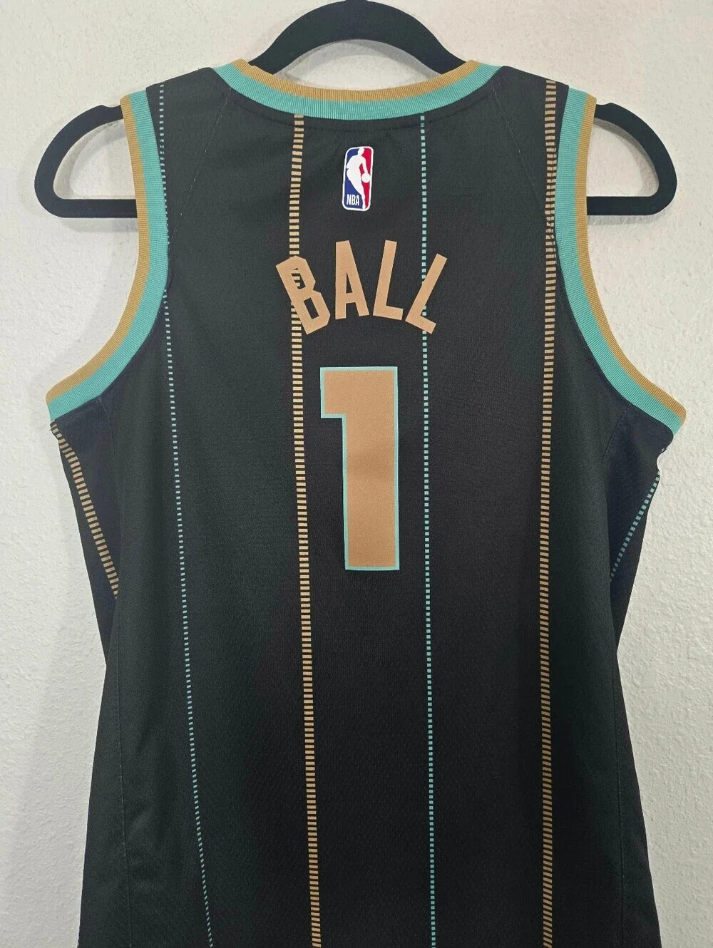 Nike LaMelo Ball Charlotte Hornets City Edition #1 NBA Jersey Basketball, Small